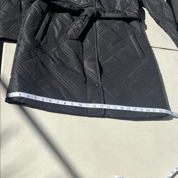Jones New York Black Diamond-Quilted Puffer Jacket woman’s small NWT - Picture 13 of 16